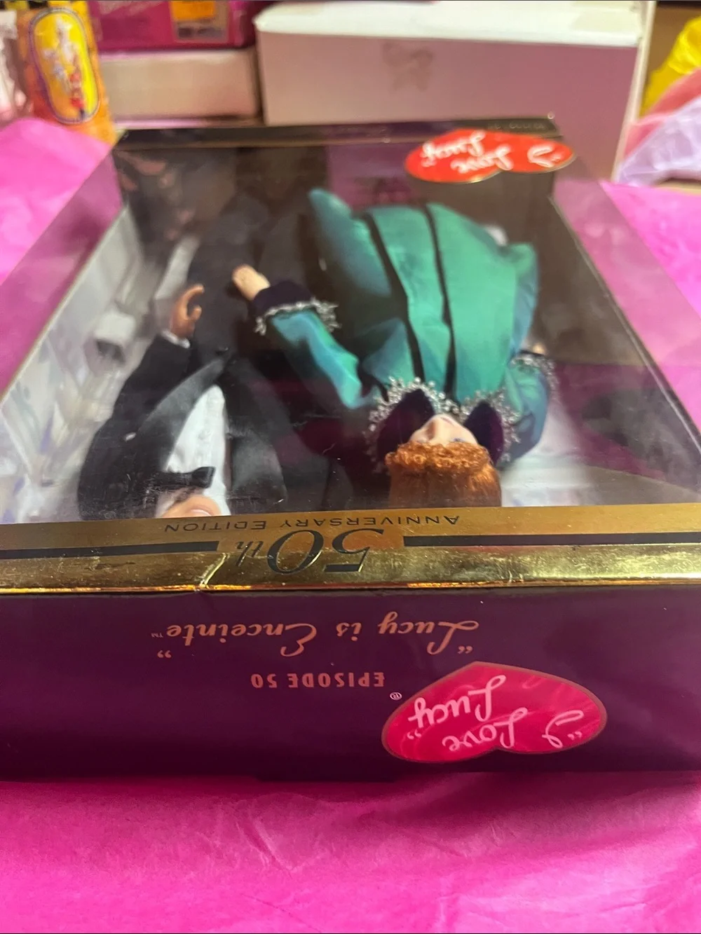 Mattel 'I Love Lucy' Lucy and Ricky Ricardo 50th Anniversary Edition NRFB